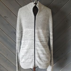 Kenneth Cole zip cardigan